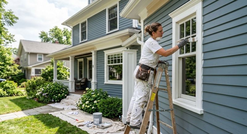 Exterior Window Trim Service