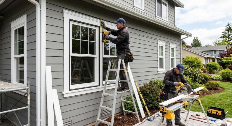 Exterior Window Trim Service